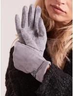 Rukavice AT RK model 16086571 šedá - FPrice Rukavice AT RK model 16086571 šedá - FPrice