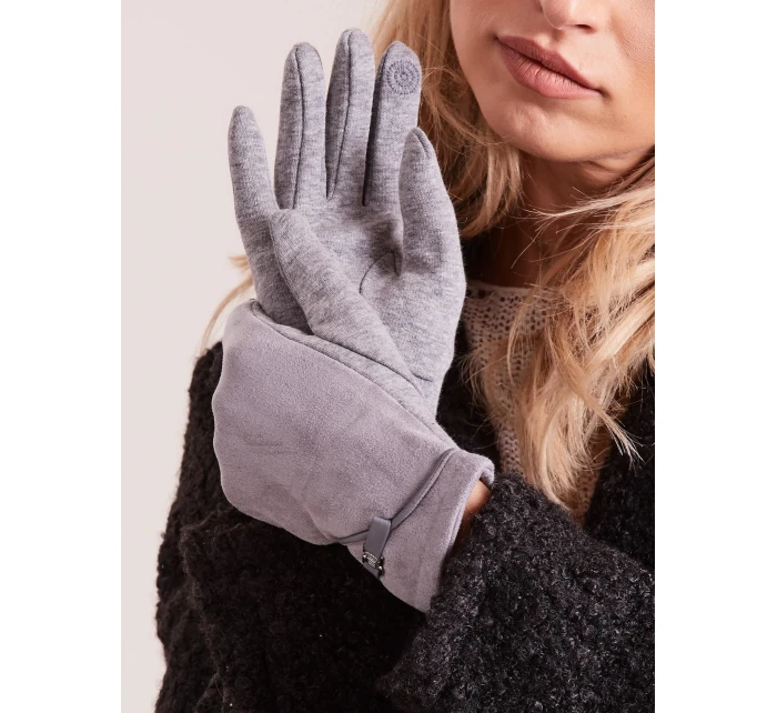 Rukavice AT RK model 16086571 šedá - FPrice Rukavice AT RK model 16086571 šedá - FPrice