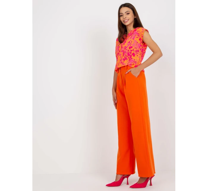 DHJ kalhoty SP 15679.01X oranžová