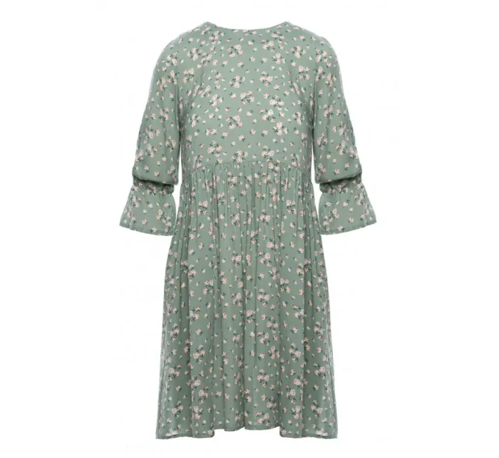 M521 Šaty s nařasenými rukávy - model 7