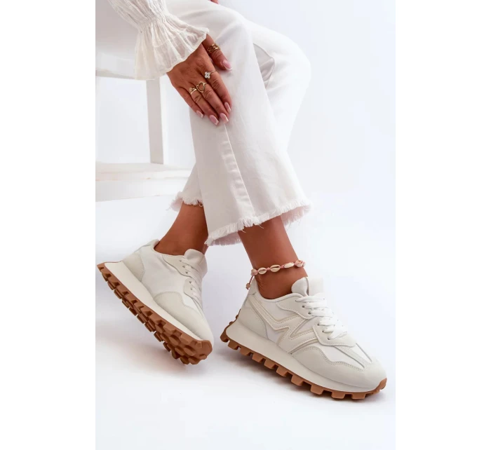 Dámské Tenisky Sportovní Boty Bílá Kalelia Dámské Tenisky Sportovní Boty Bílá Kalelia