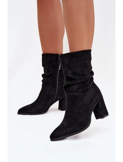 Boty na podpatku  model 217793 Step in style