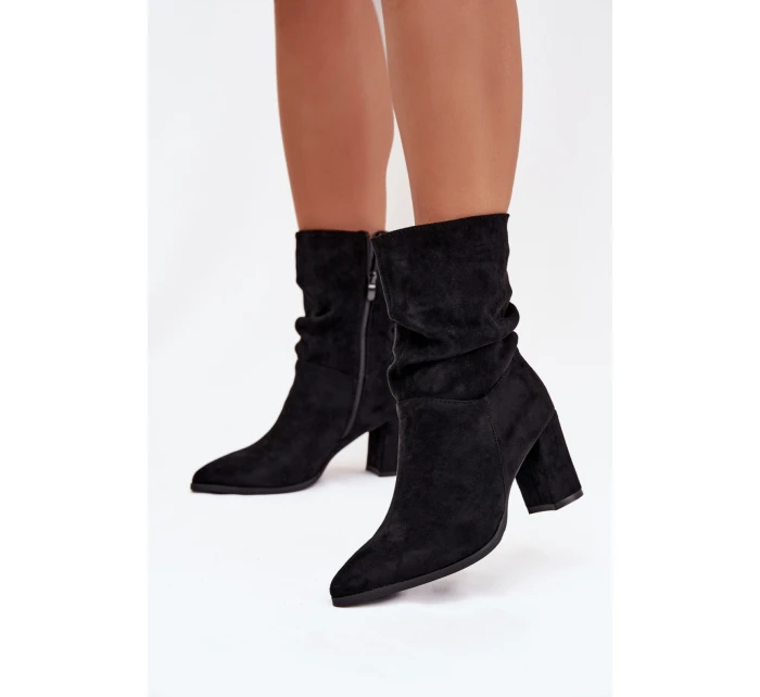 Boty na podpatku  model 217793 Step in style