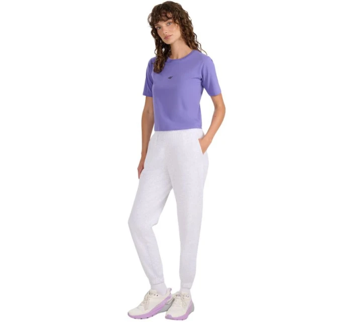 Dámské tričko 4F F2971 fialové 4FWAW25TTSHF2971 51S Dámské tričko 4F F2971 fialové 4FWAW25TTSHF2971 51S