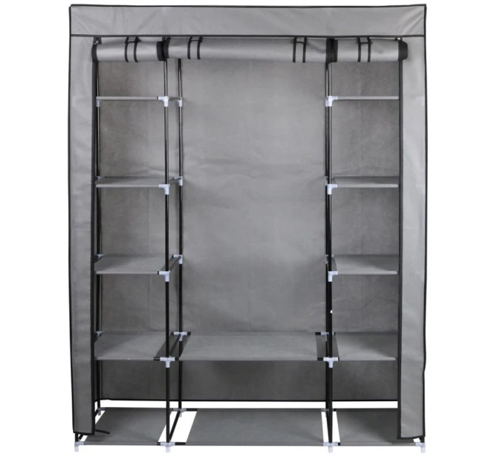 TEXTILNÍ ZAHRADA 175x133x43 cm tmavě šedá 28873