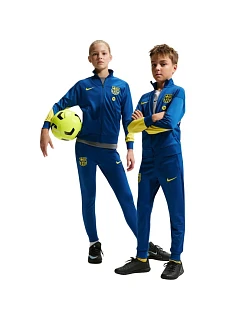 Nike FC Barcelona Strike tmavě modrá dětská tepláková souprava FZ1414 431
