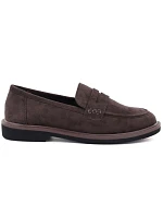 Dámské polobotky Lordsy z hnědého semiše, Vinceza 62335 Dámské polobotky Lordsy z hnědého semiše, Vinceza 62335