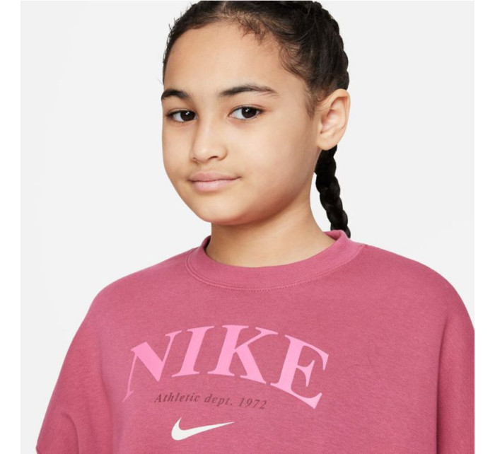 Dívčí mikina Sportswear Flc Crew Jr  Nike model 17545624 - Nike SPORTSWEAR