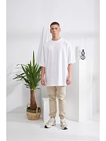 BY 193 Pánské oversize tričko white model 22416119 - Build your Brand BY 193 Pánské oversize tričko white model 22416119 - Build your Brand