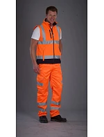 Yoko HV 006 Hi-Vis softshellová vesta 79.V006 hi vis orange Yoko HV 006 Hi-Vis softshellová vesta 79.V006 hi vis orange