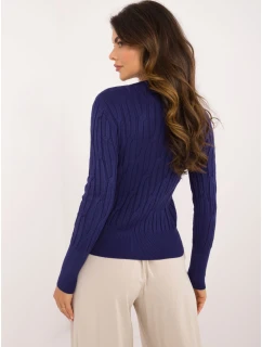 Sweter AT SW  granatowy model 20493454 - FPrice