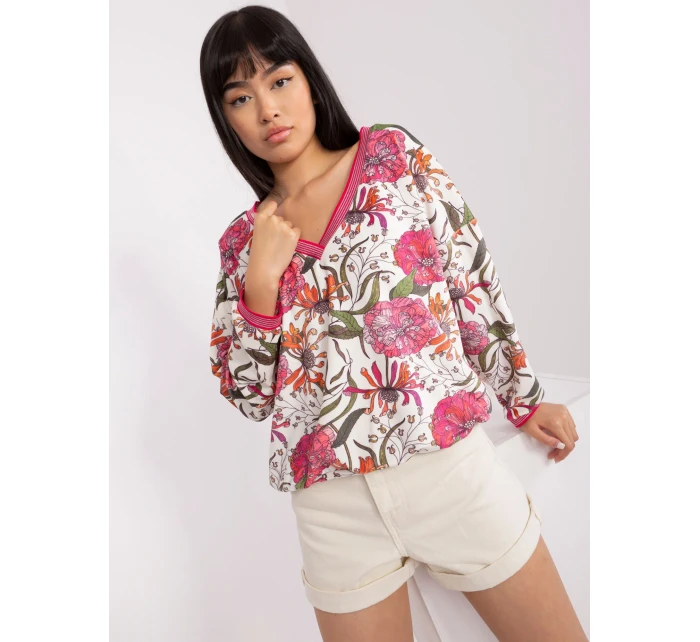 Halenka RV BZ model 21127154 bílé a červené - FPrice Halenka RV BZ model 21127154 bílé a červené - FPrice