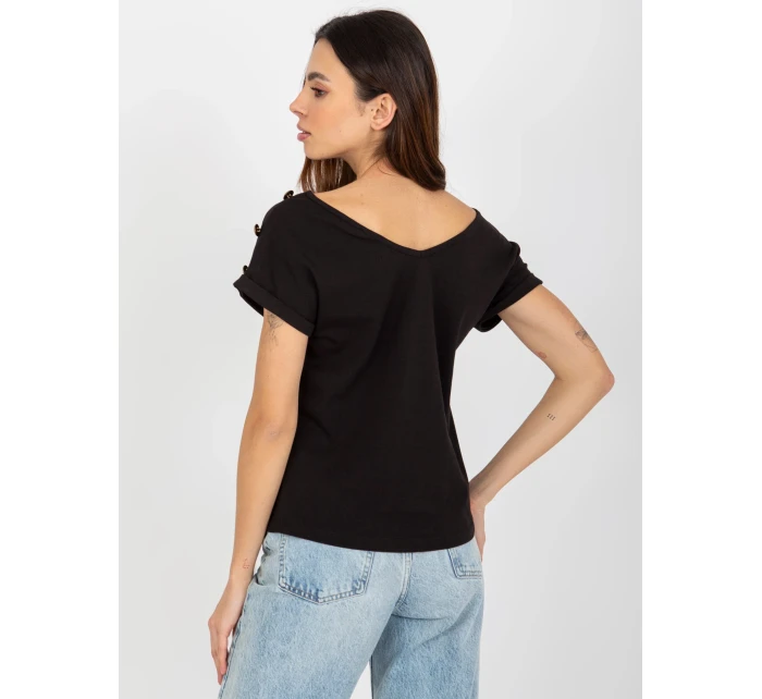 Dámská halenka TW BZ BL 1006.56 černá - FPrice