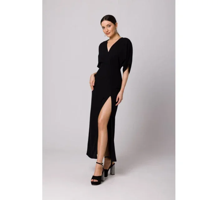 model 18429036 Maxi šaty černé - Makover
