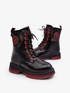 Dětské zateplené boty Black Askya
