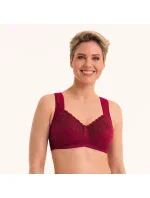 Dámská odlehčovací podprsenka model 21185923 Havanna tm. červená Classix - Anita Dámská odlehčovací podprsenka model 21185923 Havanna tm. červená Classix - Anita