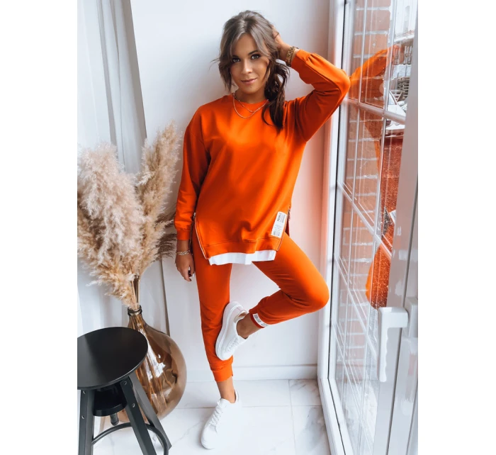 Dámská tepláková souprava TORONTO orange FashionStreet AY0852