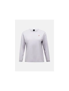 Dámské tričko PEAK PERFORMANCE W Trail Longsleeve, šedá barva