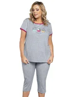 Italian Fashion Tabata cr.r. sp.3/4 barva: melange/amarantová