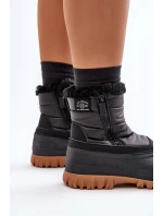 Dámské Sněhule Zateplené Kožešinou Na  Černé model 21676953 - Lee Cooper