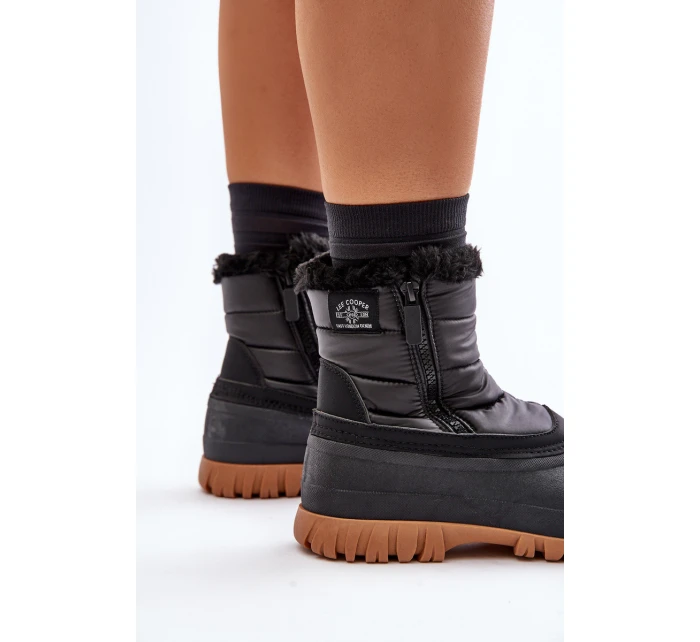 Dámské Sněhule Zateplené Kožešinou Na  Černé model 21676953 - Lee Cooper