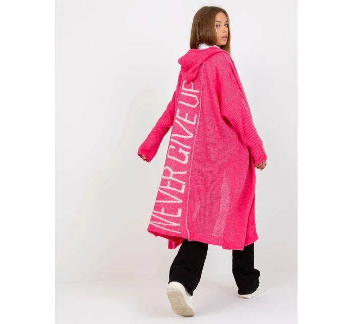 Kardigan TW SW BI model 21736715 fluo różowy - FPrice