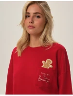 Dámské pyžamo Červená model 20305086 - HENDERSON LADIES Dámské pyžamo Červená model 20305086 - HENDERSON LADIES