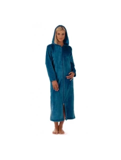 Unisex župan SIENA dlouhý s kapucí a se zipem   model 21253418 - Vestis