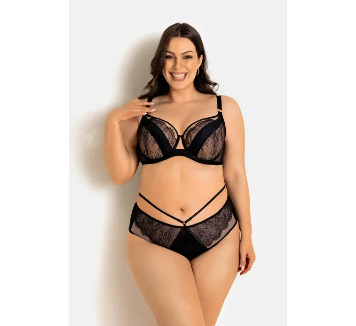 MONACO SOFT 19245 ČERNÁ PODPRSENKA