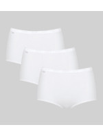Dámské kalhotky model 16972513 Basic+ Maxi 3P bílé - Sloggi