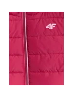 Dívčí rukávy bez rukávů se syntetickou výplní 4F 4FJRAW25TVJAF322-54S