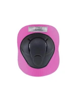 Sada chráničů Nils Extreme černo-růžová H210 velikost M