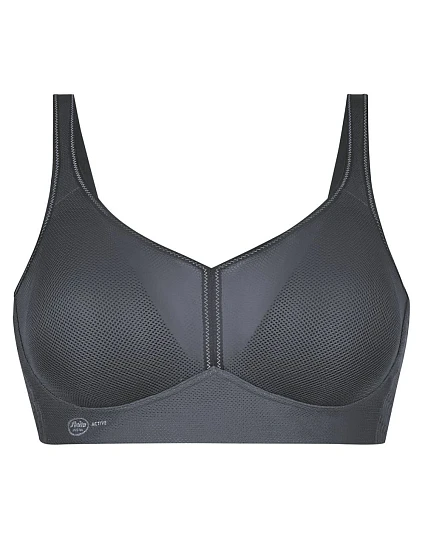 air control sportovní podprsenka s pěnovou výztuží model 10626720 antracit - Active air control sportovní podprsenka s pěnovou výztuží model 10626720 antracit - Active