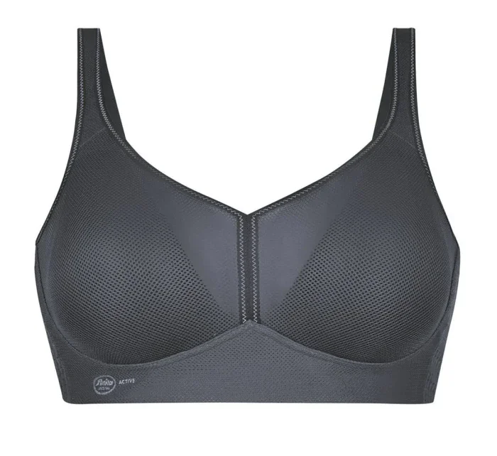 air control sportovní podprsenka výztuž DeltaPad 5544 antracit - Active