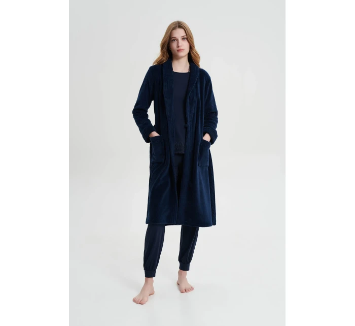 Vamp - Jednobarevný dámský župan 19210 - Vamp Vamp - Jednobarevný dámský župan 19210 - Vamp