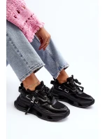 Dámské tenisky model 21650245 Černé - Goe