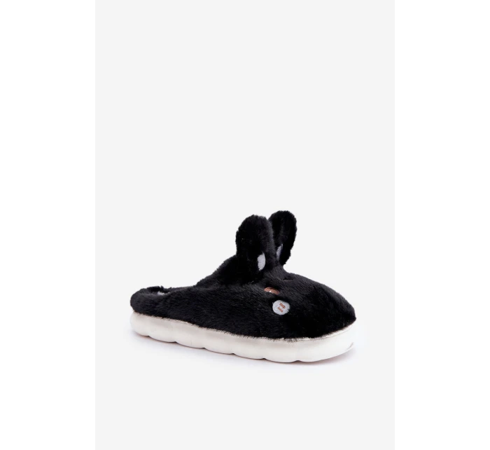 Kožešinové Pantofle S Černé model 21680735 - Boto Kožešinové Pantofle S Černé model 21680735 - Boto