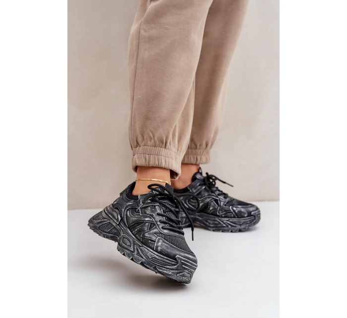 Dámské tenisky s na platformě černé model 21680934 - Boto Dámské tenisky s na platformě černé model 21680934 - Boto