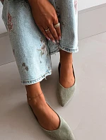 Zelené ekologické baleríny Lelisa