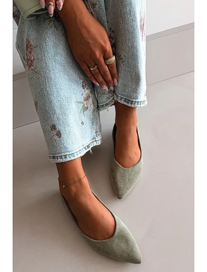 Zelené ekologické baleríny model 22091938 - Boto