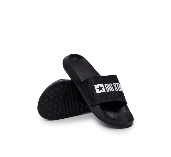 Pánské klasické pantofle Big Star - černé Pánské klasické pantofle Big Star - černé