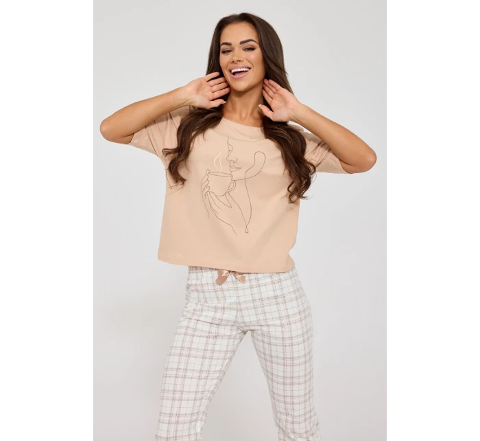 DÁMSKÉ PYŽAMO KR model 22009684 - Cornette DÁMSKÉ PYŽAMO KR model 22009684 - Cornette