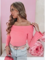 Dámská halenka s odhalenými rameny SHOWIT růžová FashionStreet MY2429