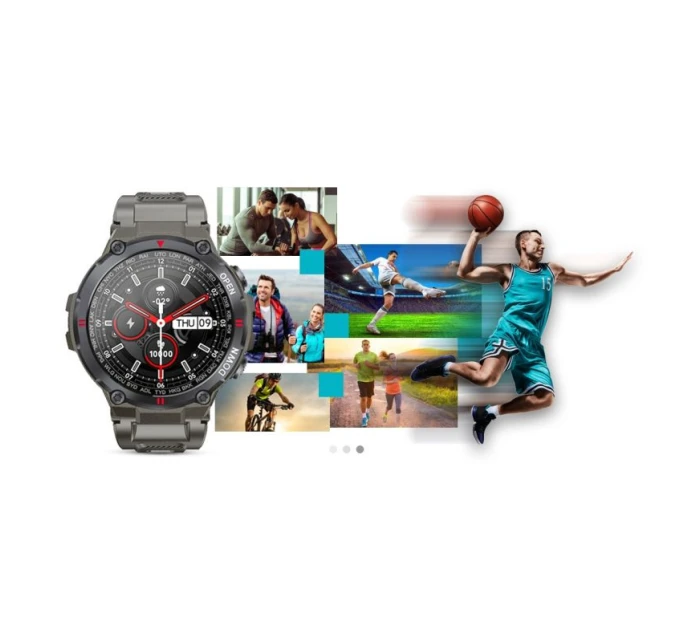 Chytré hodinky Grey model 21804543 - Giewont Chytré hodinky Grey model 21804543 - Giewont