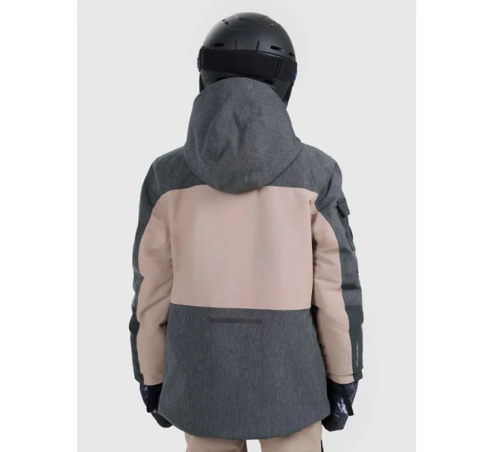 Dětská snowboardová bunda 10000 s membránou 4F 4FJRAW25TTJAU1039-82S