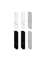 Nike Everyday Elevated ponožky 6 párů bílé, černé, šedé HQ8021 903 Nike Everyday Elevated ponožky 6 párů bílé, černé, šedé HQ8021 903