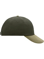 Daiber MB 6111 6 panelová raver kšiltovka 03.6111 olive/beige Daiber MB 6111 6 panelová raver kšiltovka 03.6111 olive/beige