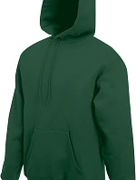 Fruit of the Loom Classic Hooded Sweat Mikina s kapucí 16.2208 bottle green