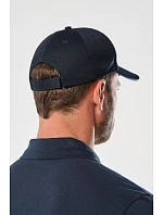 WK WKP 145 6 panelová kšiltovka 20.145W white/navy