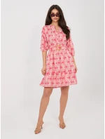 Sukienka D74516M30485B koralowy